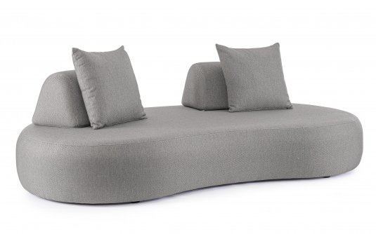Ciemnoszara sofa nowoczesna na taras Olfein PIPER bizzotto
