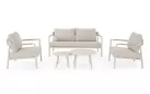 Nowoczesnem meble ogrodowe beżowe ROPERY bizzotto