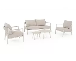 Nowoczesnem meble ogrodowe beżowe ROPERY bizzotto