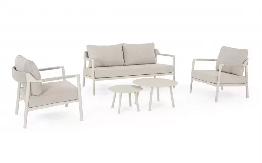 Nowoczesnem meble ogrodowe beżowe ROPERY bizzotto Nowoczesnem meble ogrodowe beżowe ROPERY bizzotto