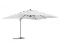 Parasol ogrodowy z podstawą biały 3 x 4 m saragozza bizzotto