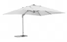Parasol ogrodowy z podstawą biały 3 x 4 m saragozza bizzotto