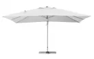 Parasol ogrodowy z podstawą biały 3 x 4 m saragozza bizzotto