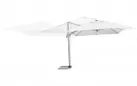 Parasol ogrodowy z podstawą biały 3 x 4 m saragozza bizzotto