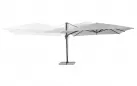 Parasol obrotowy aluminiowy antracyt poszycie jasnoszare INES 4x4 bizzotto