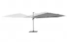 Parasol obrotowy aluminiowy noga anodowana poszycie szare INES 4x4 bizzotto