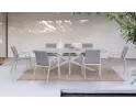 Komplet stołowy ze stołem ISACCO i krzesłami Ordeon Bizzotto