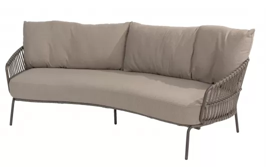 Zaokrąglona 3-osobowa sofa wypoczynkowa CAPALBIO 4SO Zaokrąglona 3-osobowa sofa wypoczynkowa CAPALBIO 4SO