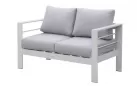 Komplet wypoczynkowy aluminiowy na taras JACO biały
