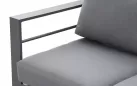 Komplet wypoczynkowy aluminiowy na taras JACO grafitowy