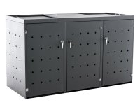 Osłona metalowa na kosze NELLI antracyt