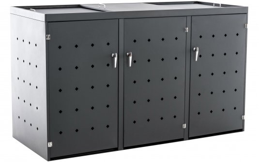 Osłona metalowa na kosze NELLI antracyt