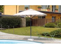 Parasol ogrodowy VENEZIA aluminium 3x3 m push-up akryl Olefin profile aluminiowe