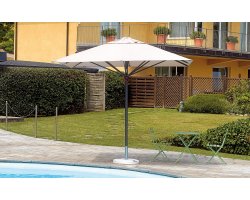 Parasol ogrodowy VENEZIA aluminium 3x3 m push-up akryl Olefin profile aluminiowe
