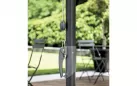 Parasol ogrodowy aluminiowy z otwieraniem teleskopowym BIG 5x5 m