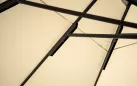 Parasol ogrodowy aluminiowy z otwieraniem teleskopowym BIG 5x5 m