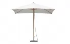 BAMBU 3×2 m parasol ogrodowy z bambusa z tkaniną ecru