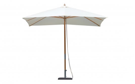BAMBU 3×2 m parasol ogrodowy z bambusa z tkaniną ecru BAMBU 3×2 m parasol ogrodowy z bambusa z tkaniną ecru