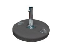 Podstawa cementowa Ø54 cm z rurą Ø55 mm – grafitowa 