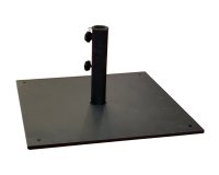 Podstawa 35 kg stalowa 60×60 cm z rurą Ø55 mm – antracyt