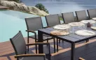 NETTUNO stół ogrodowy aluminiowy rozkładany 200–300×100 antracytowy