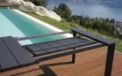 NETTUNO stół ogrodowy aluminiowy rozkładany 200–300×100 antracytowy
