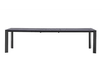 NETTUNO stół ogrodowy aluminiowy rozkładany 200–300×100 antracytowy