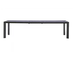 NETTUNO stół ogrodowy aluminiowy rozkładany 200–300×100 antracytowy