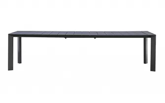 NETTUNO stół ogrodowy aluminiowy rozkładany 200–300×100 antracytowy