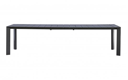 NETTUNO stół ogrodowy aluminiowy rozkładany 200–300×100 antracytowy NETTUNO stół ogrodowy aluminiowy rozkładany 200–300×100 antracytowy