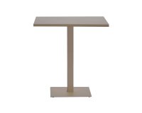 Blat aluminiowy PA11 – 80×80 cm – tortora horeca