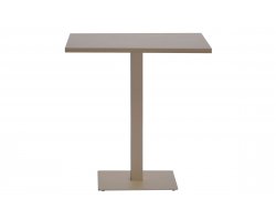 Blat aluminiowy PA11 – 80×80 cm – tortora horeca