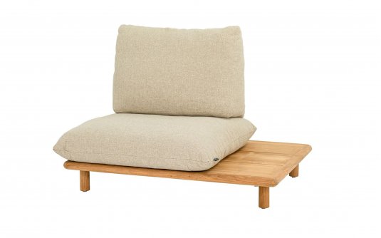 SLING Fotel ogrodowy teakowy lewy/prawy z poduszkami All Weather AppleBeeFlower SLING Fotel ogrodowy teakowy lewy/prawy z poduszkami All Weather AppleBeeFlower