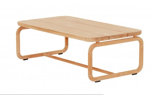 Stolik kawowy ogrodowy z drewna teak 130×65 cm – kolekcja DOLCE Stolik kawowy ogrodowy z drewna teak 130×65 cm – kolekcja DOLCE