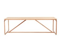 Stół ogrodowy z drewna teak 240 × 100 cm dla 6 osób – kolekcja DOLCE