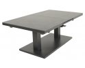 Stół ogrodowy rozkładany GENEVA 140/180x85 podnoszony blat aluminiowy blat kamień spiekany