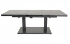 Stół ogrodowy rozkładany GENEVA 140/180x85 podnoszony blat aluminiowy blat kamień spiekany