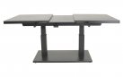 Stół ogrodowy rozkładany GENEVA 140/180x85 podnoszony blat aluminiowy blat kamień spiekany