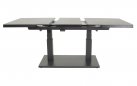 Stół ogrodowy rozkładany GENEVA 140/180x85 podnoszony blat aluminiowy blat kamień spiekany
