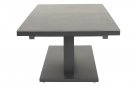 Stół ogrodowy rozkładany GENEVA 140/180x85 podnoszony blat aluminiowy blat kamień spiekany