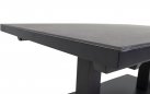Stół ogrodowy rozkładany GENEVA 140/180x85 podnoszony blat aluminiowy blat kamień spiekany