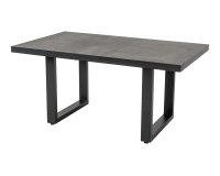 MURCIA 140x85 Stolik kawowy ogrodowy aluminium antracyt blat ceramiczny