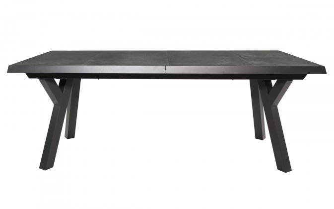 Aluminiowy stół ogrodowy rozkładany MURCIA 204 do 264 cm.