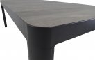 CASTILLA 2.0 220x100 Stół ogrodowy prostokątny aluminium antracyt blat ceramiczny ciemnoszary