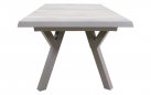 Rozkładany stół aluminiowy CASTILLA 204-264 taupe z blatem ceramicznym, beżowym