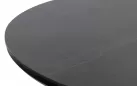 DAXX stół ogrodowy okrągły Ø120 aluminium antracyt blat kamień spiekany sinterstone