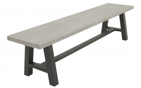 Ława ogrodowa FRESCO 180 z siedziskiem z kamienia spiekanego Ława ogrodowa FRESCO 180 z siedziskiem z kamienia spiekanego