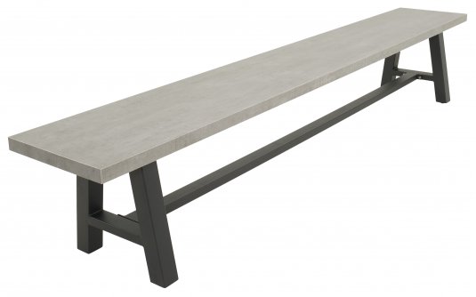 Ława ogrodowa FRESCO 250 z siedziskiem z kamienia spiekanego Ława ogrodowa FRESCO 250 z siedziskiem z kamienia spiekanego