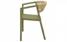 TERRASA Krzesło ogrodowe sztaplowane polipropylen