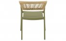 TERRASA Krzesło ogrodowe sztaplowane polipropylen